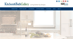 Desktop Screenshot of kitchenbathgallery.com
